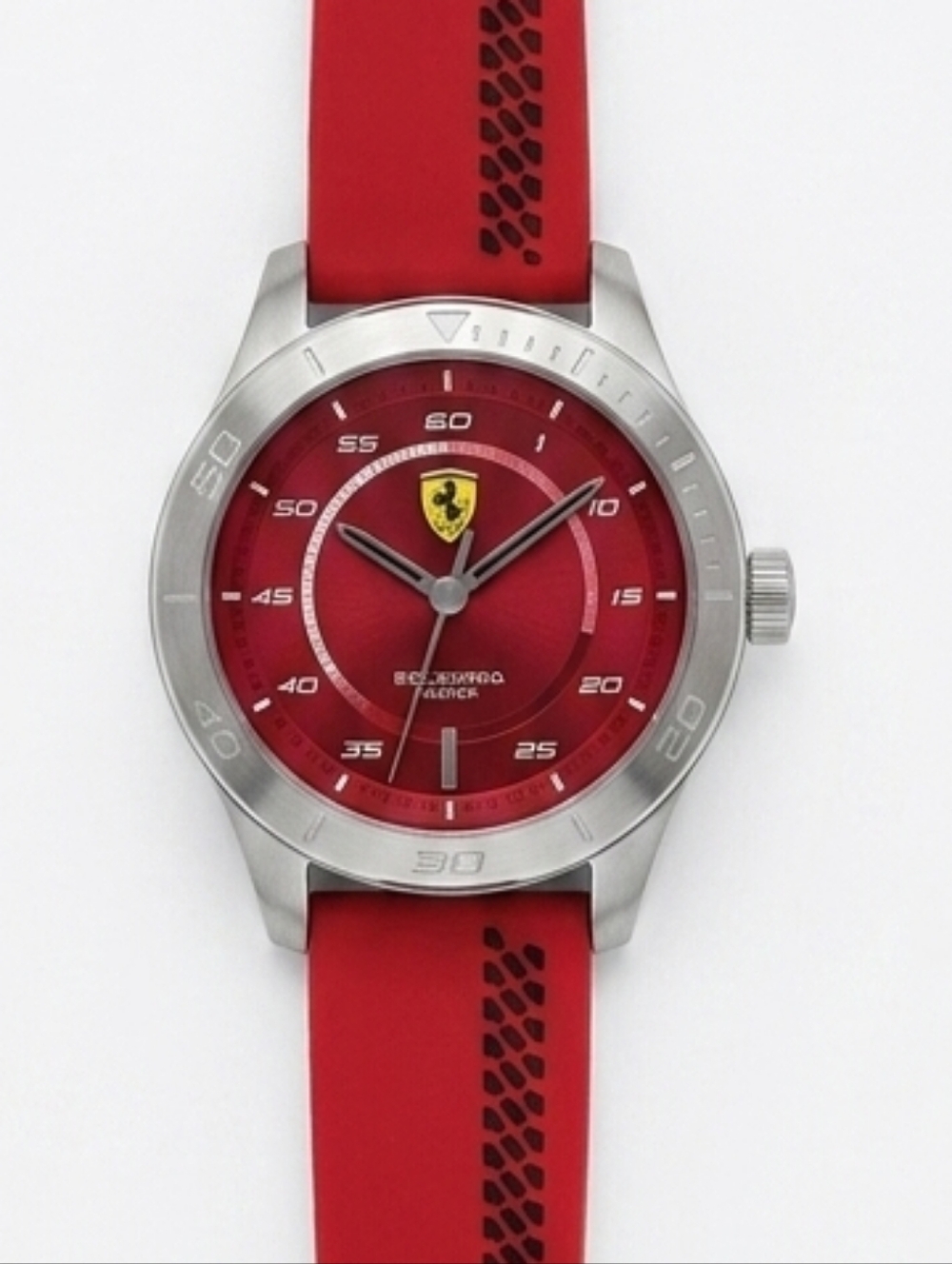 Scuderia Ferrari Boys Academy Red Dial Italian Design Watch Analog 0810028 RARE